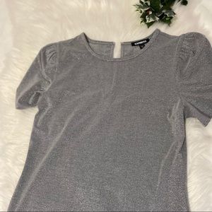 Express Women’s top Silver